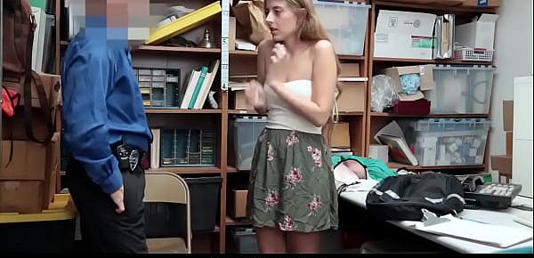  Dirty Teen Strip Searched and Fucked For Shoplifting